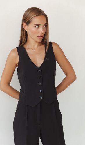 Жилет классический Черный