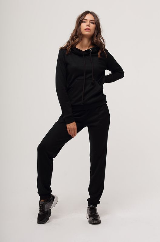 Костюм спортивный Ангора черный