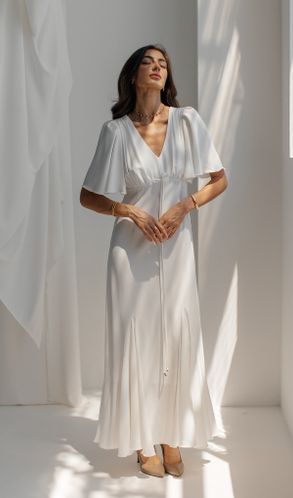 Свадебное Платье SERENA BRIDAL из невесомой вискозы 