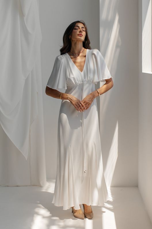 Свадебное Платье SERENA BRIDAL из невесомой вискозы 