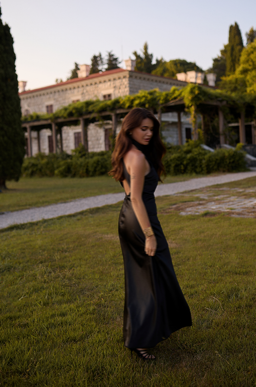  Коктейльна сукня MERMAID MIDI з відкритою спинкою