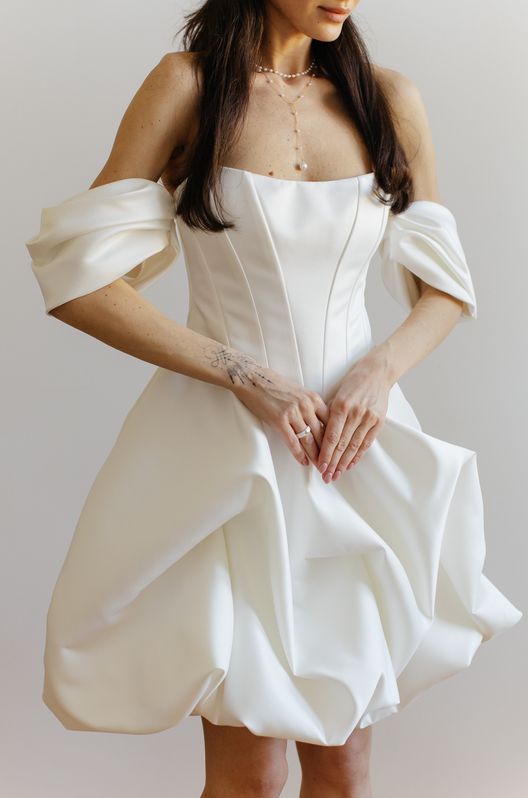 Свадебное платье набор EMMA корсет и юбка балон жатка