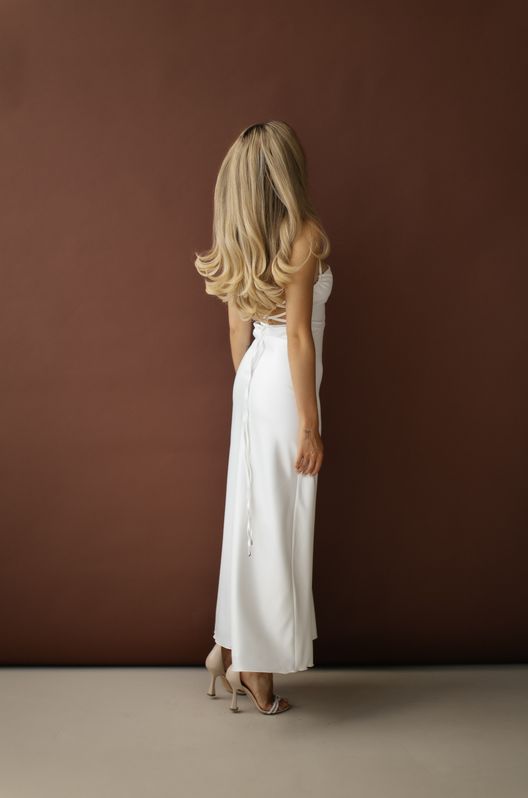 Коктейльна шовкова сукня ADRIANA MAXI