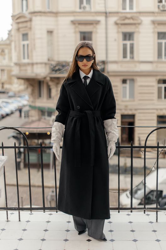 Зимове Пальто CLASSIC MAXI з кашеміру 